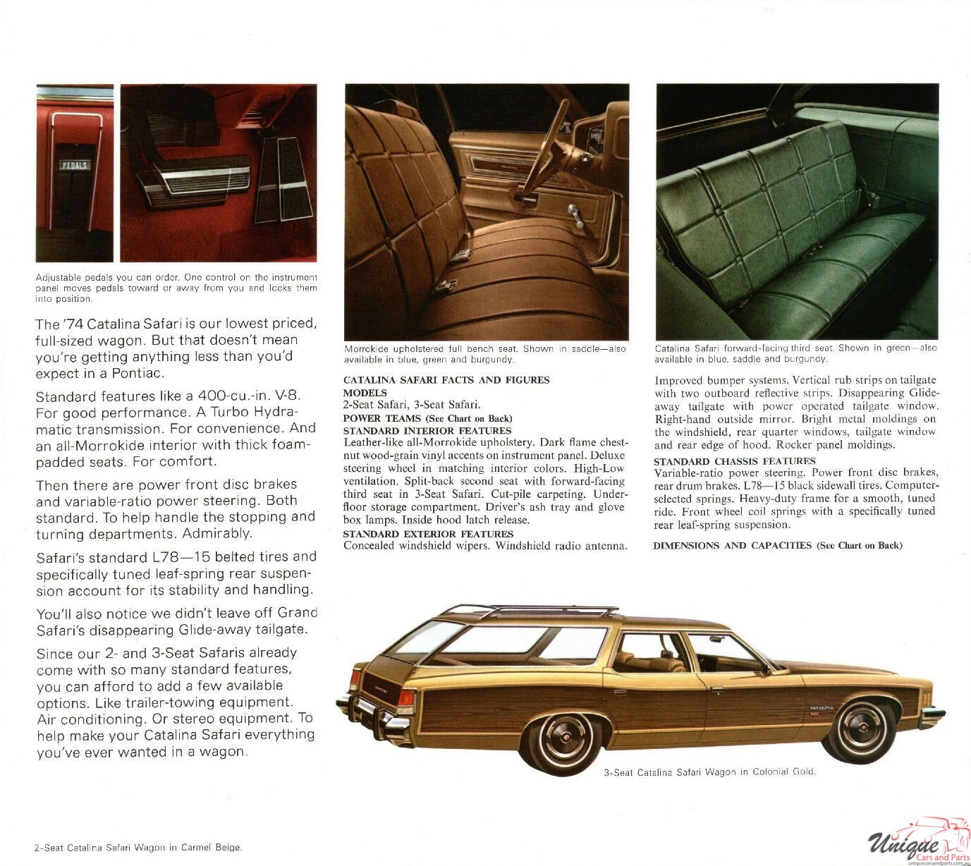 1974 Pontiac Safari Brochure Page 7